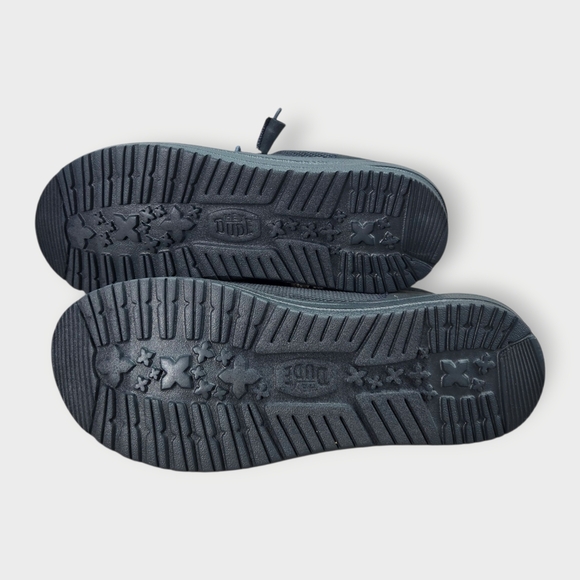 NIB Hey Dude Wally Funk Mono Men's Slip-On Shoes Dark Slate Size M9 New EU 42 * - Picture 11 of 12